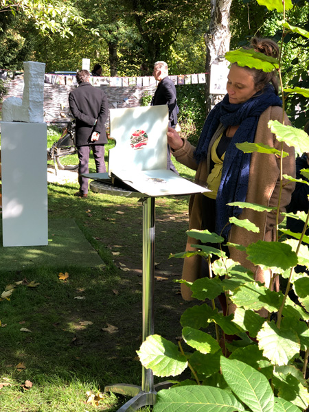 Vernissage, Gartenausstellung Trainingsgruppe 3, Frankfurt
