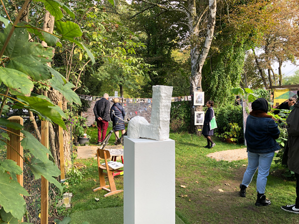 Vernissage, Gartenausstellung Trainingsgruppe 3, Frankfurt