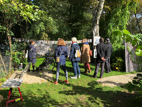 Vernissage, Gartenausstellung Trainingsgruppe 3, Frankfurt